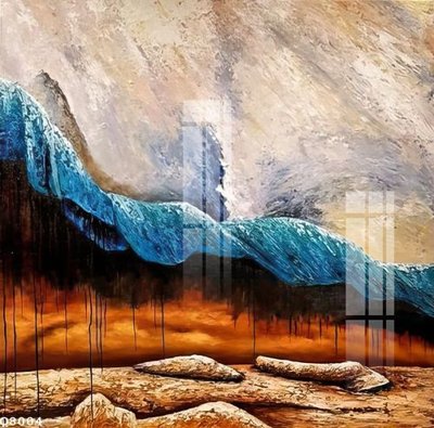 File tranh File gốc in tranh tổng hợp Q8004 (bản gốc) treo tường