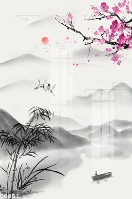 File in mica File gốc in tranh tổng hợp Q8851 (bản gốc) siêu trong