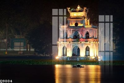 File gốc File gốc in tranh tổng hợp Q9004 (in tráng gương) sang trọng