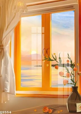 File in ấn File gốc in tranh tổng hợp Q9554 (bản gốc) sắc nét