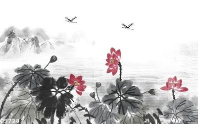 File gốc File gốc in tranh tổng hợp Q9728 (PSD/TIFF) độ phân giải cao