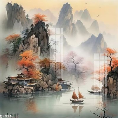 Tải file File gốc in tranh tổng hợp Q9974 (gốc) làm tranh trang trí