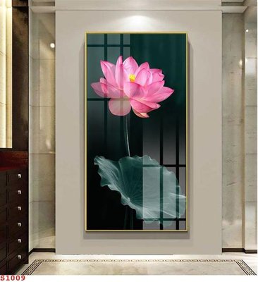 File tranh Tranh cửu ngư quần hội sen cá S1009 (ảnh gốc) độc quyền