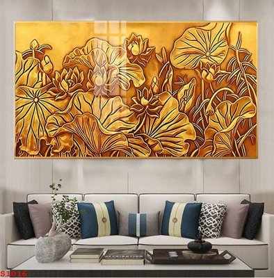 Tải file Tranh cửu ngư quần hội sen cá S1016 (PSD) cho in ấn quảng cáo