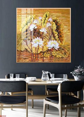 Tệp tin gốc Tranh cửu ngư quần hội sen cá S1022 (chất lượng) Tranh cửu ngư quần hội sen cá S1022