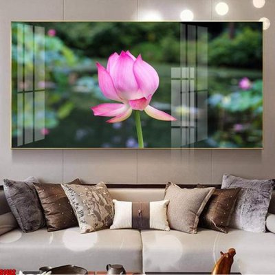 File gốc in ấn File tranh hoa sen S1402 độ phân giải cao