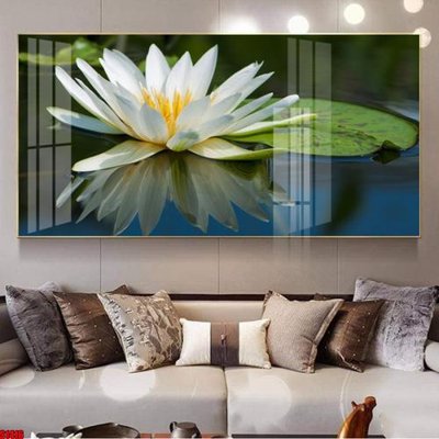 File gốc File tranh hoa sen S1416 (PSD/TIFF) độ phân giải cao