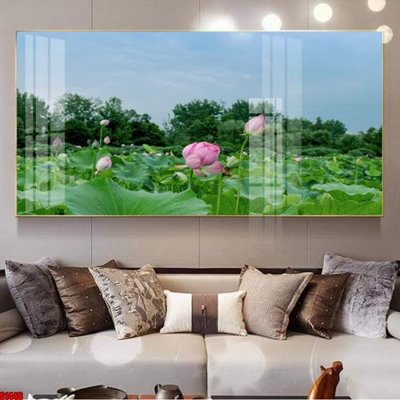 Tải file File tranh hoa sen S1446 (gốc) làm tranh trang trí