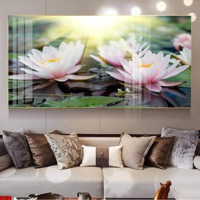 Download file gốc File tranh hoa sen S1494 (in mica) trong suốt