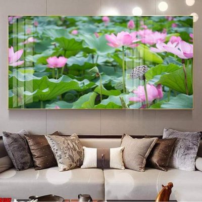 Chi tiết file gốc File tranh hoa sen S1567 (cho in tráng gương)