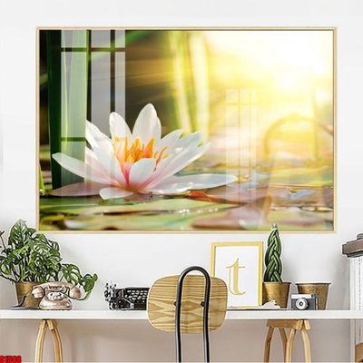 Tải file gốc File tranh hoa sen S1588 (in bạt) quảng cáo