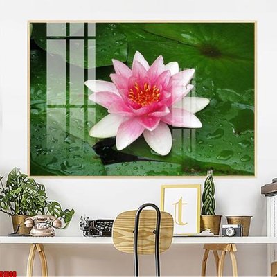 Tải file File tranh hoa sen S1608 (ảnh gốc) in tranh kính