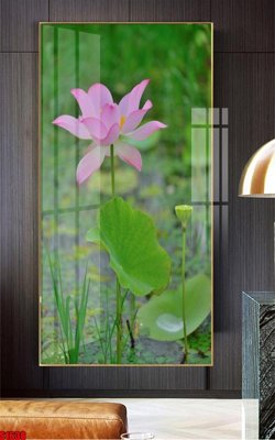 File gốc File tranh hoa sen S1638 (PNG) nền trong suốt