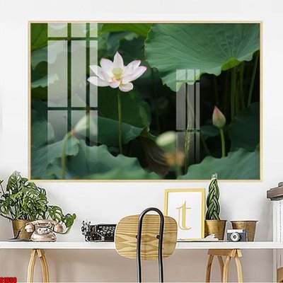 File tranh in trần 3D File tranh hoa sen S1650 (ảnh gốc)