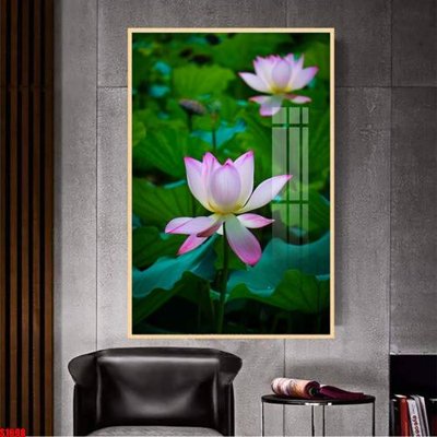 File in trần File tranh hoa sen S1698 (file gốc) phong thủy