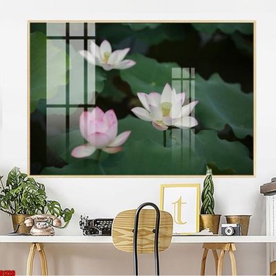 File tranh in trần 3D File tranh hoa sen S1729 (ảnh gốc)