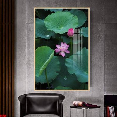 Tải file File tranh hoa sen S1744 (gốc) chủ đề tôn giáo