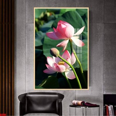 Download file tranh PSD File tranh hoa sen S1791 để chỉnh sửa