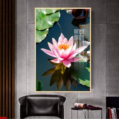 Download file gốc File tranh hoa sen S1818 (in mica) logo