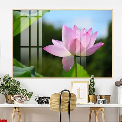 File PSD File tranh hoa sen S1824 (bản gốc) cho nhà in