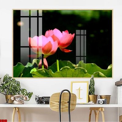 File gốc File tranh hoa sen S1840 (in lụa) tranh phong thủy