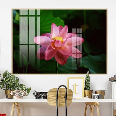 File in trần File tranh hoa sen S1921 (file gốc) xuyên sáng