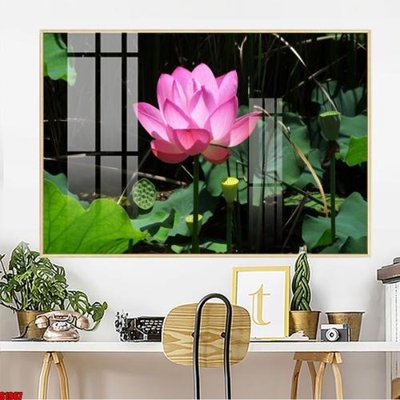 Tải file gốc in lụa File tranh hoa sen S1967 siêu nét