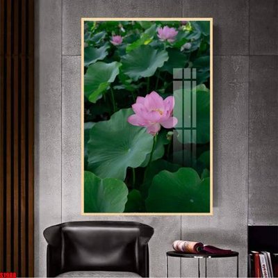 Hình ảnh file gốc in lụa File tranh hoa sen S1988