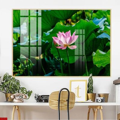 File tranh gốc in trần nhà File tranh hoa sen S2028 3D