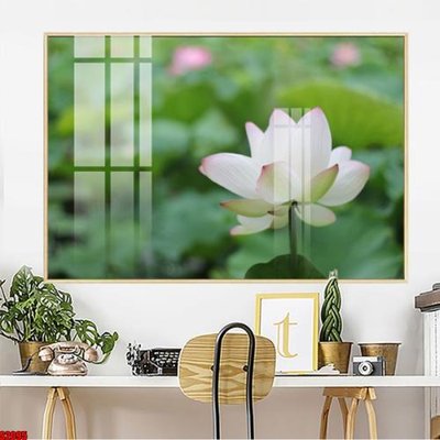 File gốc File tranh hoa sen S2095 (phong cách) cổ điển