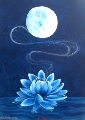 Tải file Tranh cửu ngư quần hội sen cá S268 (gốc) chủ đề tâm linh