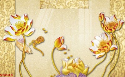 Tải file gốc Tranh hoa sen cá cửu ngư quần hội S3043 (in khổ lớn) quảng cáo