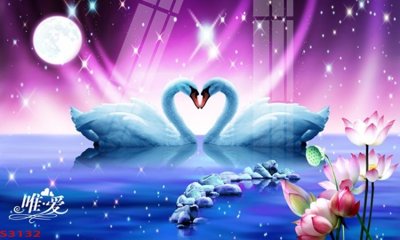 File gốc Tranh hoa sen cá cửu ngư quần hội S3132 (in lụa) tranh phong thủy