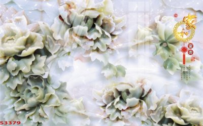 File tranh in trần 3D Tranh hoa sen cá cửu ngư quần hội S3379 (ảnh gốc)