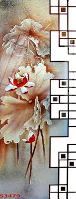 Tải file gốc Tranh hoa sen cá cửu ngư quần hội S3479 (bản PSD) đầy đủ layer