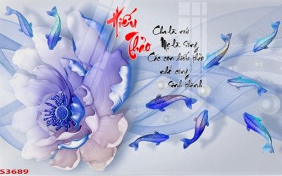 Tệp tin gốc Tranh hoa sen cá cửu ngư quần hội S3689 (chất lượng cao) Tranh hoa sen cá cửu ngư quần hội S3689