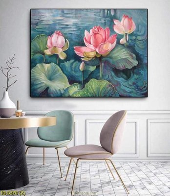 File PSD Tranh cửu ngư quần hội sen cá S370 (gốc) nhiều lớp (multi-layer)