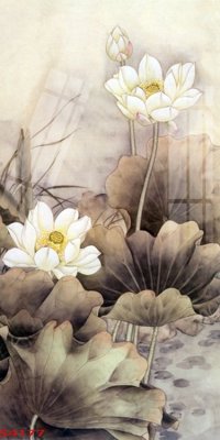 File gốc Tranh hoa sen cá cửu ngư quần hội S4177 (PSD/TIFF) độ phân giải cao