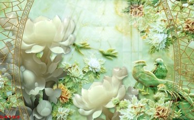 Tải file gốc Tranh hoa sen cá cửu ngư quần hội S4193 (bản PSD) chỉnh sửa được