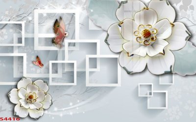 File tranh gốc Tranh hoa sen cá cửu ngư quần hội S4416 (bản đẹp) độc quyền