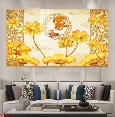 File gốc Tranh cửu ngư quần hội sen cá S651 (AI/EPS) cho in ấn