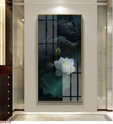 File gốc Tranh cửu ngư quần hội sen cá S970 (PNG) nền trong suốt