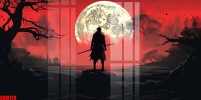 File ảnh File tranh samurai võ sĩ nhật bản SAM179 (gốc) trang trí khách sạn