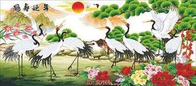 File in mica File tranh sơn dầu SD161 (bản gốc) làm vách ngăn