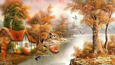 File in ấn File tranh sơn dầu SD216 (bản gốc) từ file gốc