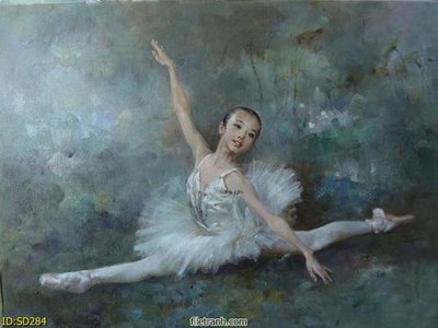 File tranh File tranh sơn dầu SD284 (ảnh gốc) in trần xuyên sáng