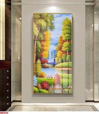 Tải file File tranh sơn dầu phong cảnh châu âu SD543 (gốc) chủ đề tôn giáo