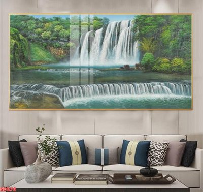 File gốc File tranh sơn dầu phong cảnh châu âu SD576 (chủ đề hiện đại) trang trí