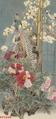 Tải file Tranh sơn thủy thác nước phong thủy ST1529 (gốc) làm file quảng cáo