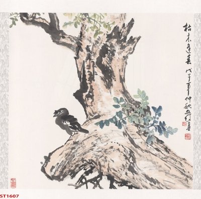 Tải về file gốc Tranh sơn thủy thác nước phong thủy ST1607 (chuẩn in ấn)